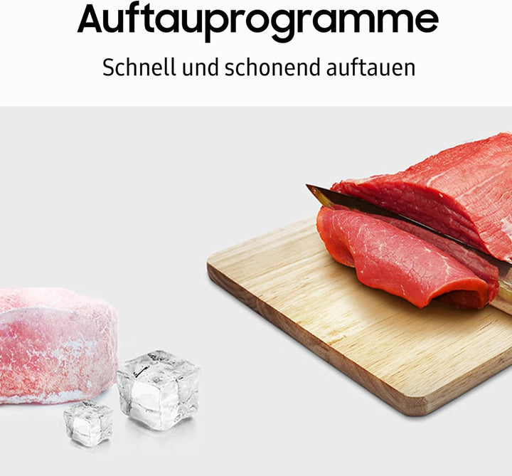 Samsung Solo-Mikrowelle, 700 W, Epoxy-Garraum mit 20 l Volumen, 5 Leistungsstufen, Defrost, Schwarz,