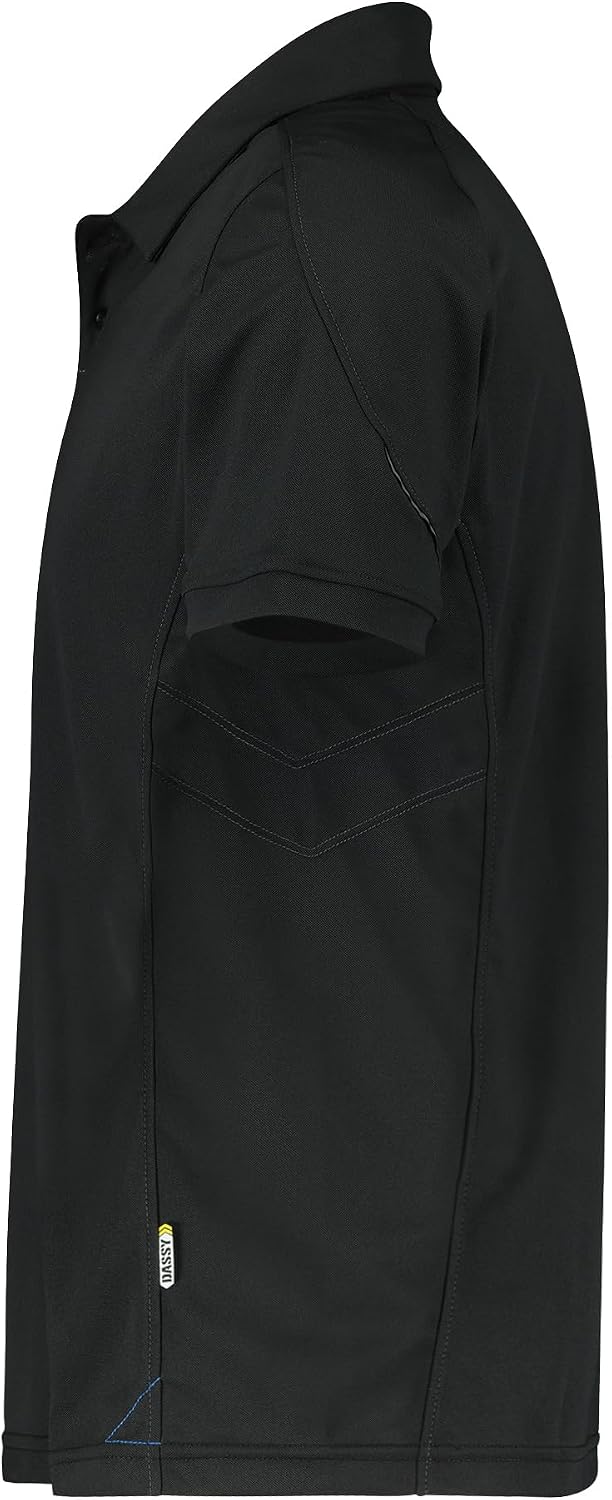 DASSY® Traxion Poloshirt DASSY D-FLEX PES 44 SCHWARZ 2XL