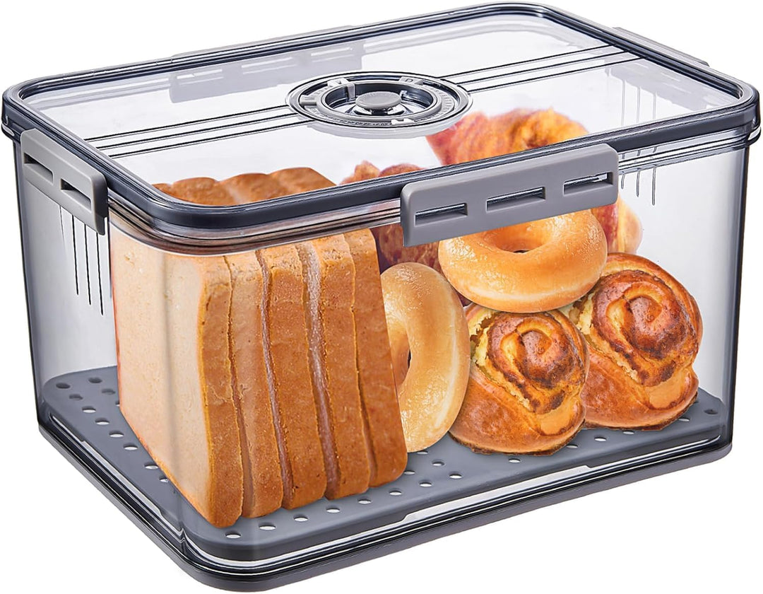 Brotkasten Brotbox Brotaufbewahrung Toastbrotbox Bread Box für Knäckebrotdose Brotkorb Modern Knäcke