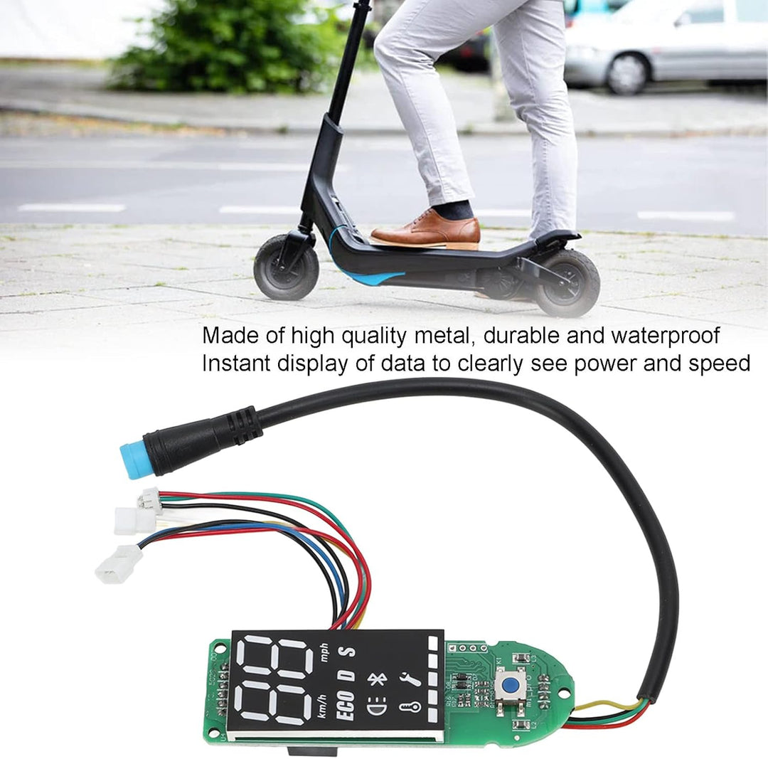 BuyWeek Elektroroller Dashboard mit Abdeckung für Xiaomi MIJIA M365/M365 Pro, E-Roller Armaturenbret