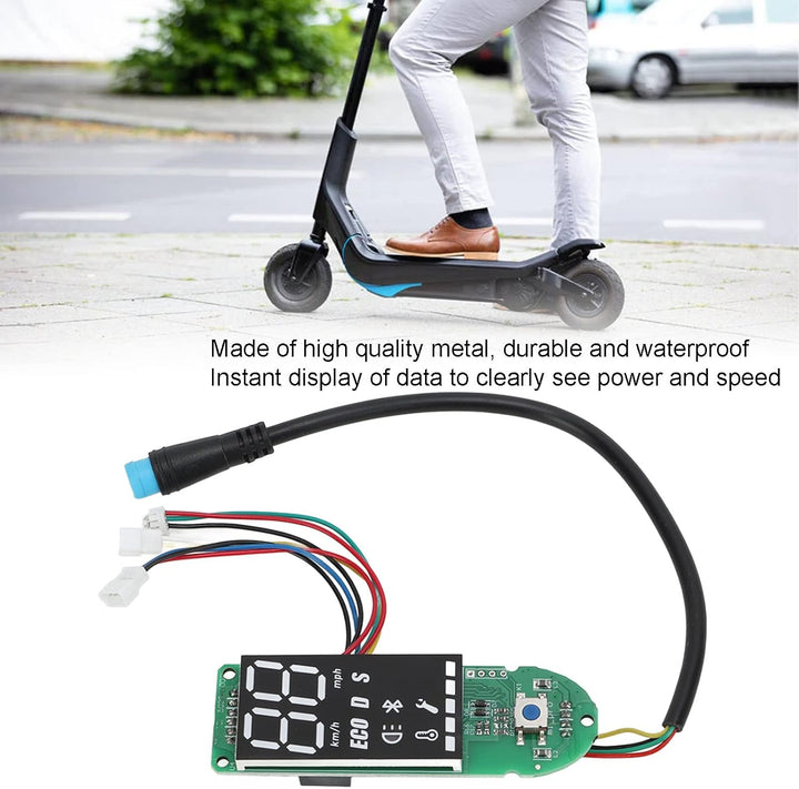BuyWeek Elektroroller Dashboard mit Abdeckung für Xiaomi MIJIA M365/M365 Pro, E-Roller Armaturenbret