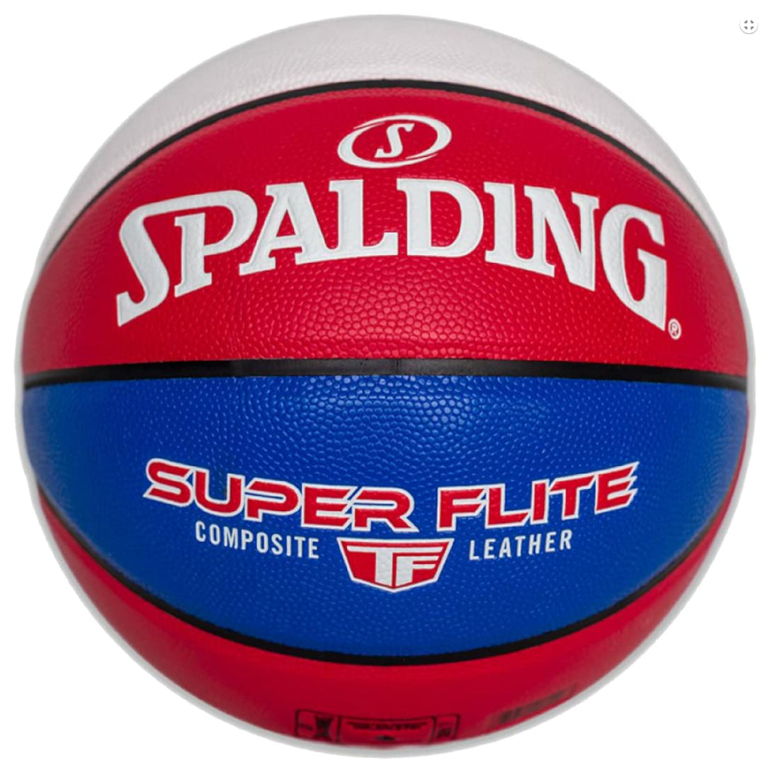 Spalding Super Flite Ball 76928Z, Unisex basketballs, red, 7 EU