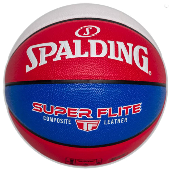 Spalding Super Flite Ball 76928Z, Unisex basketballs, red, 7 EU