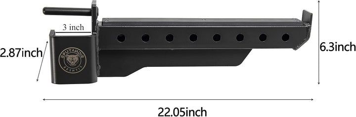 Signature Fitness SF-3 Power Cage Kniebeugenständer, 7,6 x 7,6 cm, inkl. J-Haken und Sicherheitsgurt