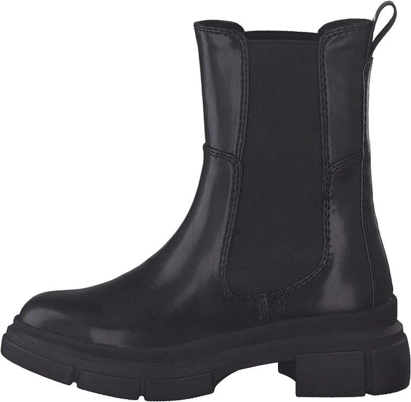 Tamaris Damen 1-1-25478-29 Stiefelette 41 EU Elfenbein, 41 EU Elfenbein