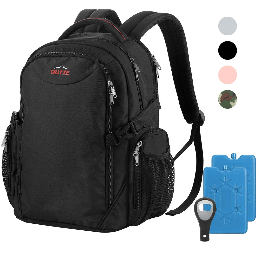 OUTXE kühlrucksack 22L Isolierte Kühltasche für Laptop Lunch Rucksack für die Arbeit Schule Tägliche