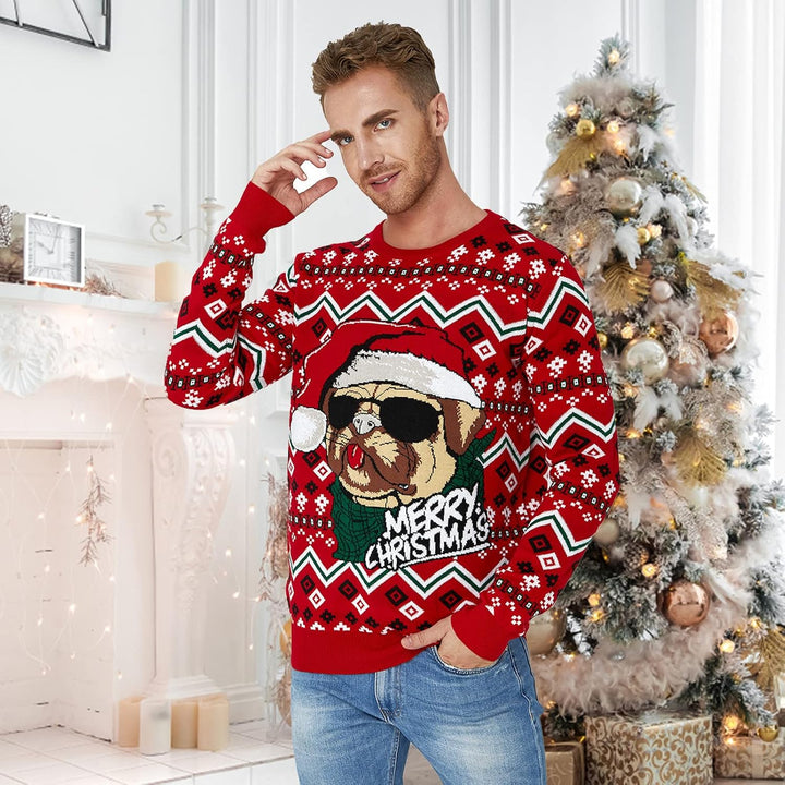 NEWISTAR Unisex Weihnachtpullover 3D Herren Damen Pullover Weihnachten Jumper Tops Sweatshirts Bluse