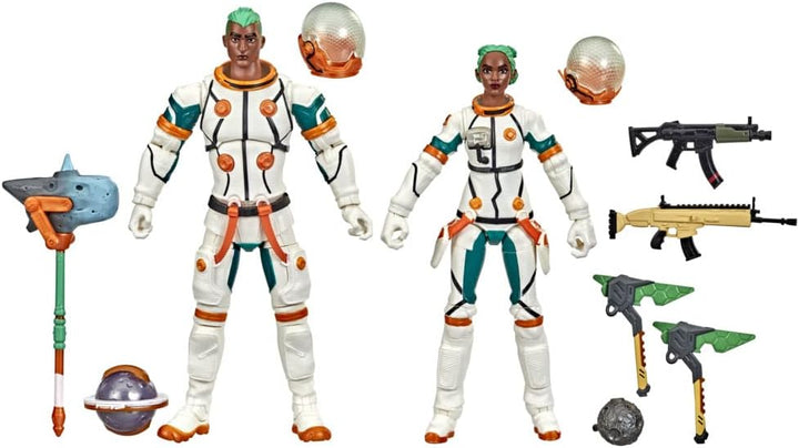 Hasbro Fortnite Victory Royale Series Deo und Siona Battle Royale Pack, 15 cm grosse Figuren zum Sam