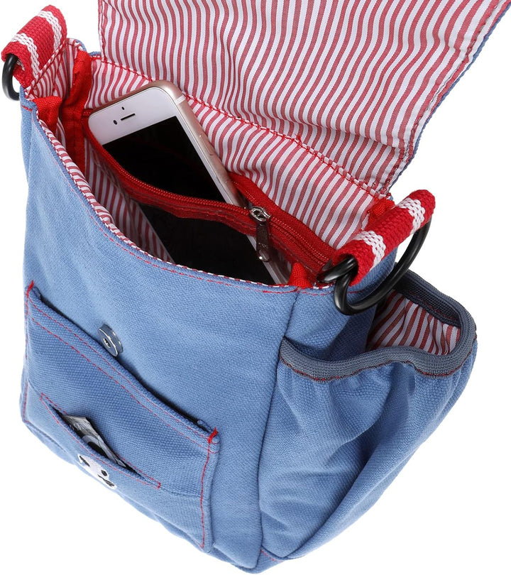 DOOG Walkie Umhängetasche Blau, Blau