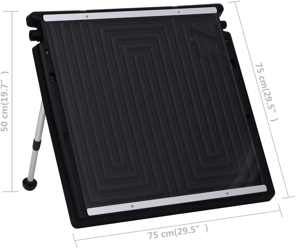 vidaXL Doppel Solarheizung für Pool Sonnenkollektor Solar Heizung Poolheizung Solarmodul Schwimmbadh