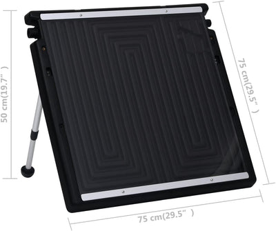 vidaXL Solarheizung für Pool Sonnenkollektor Solar Heizung Poolheizung Solarmodul Schwimmbadheizung