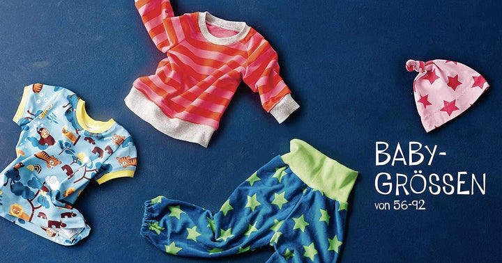 Nähen mit JERSEY - kinderleicht!: für Babys und Kids von 0 bis 8 Jahren. Mit ausführlichem Grundkurs