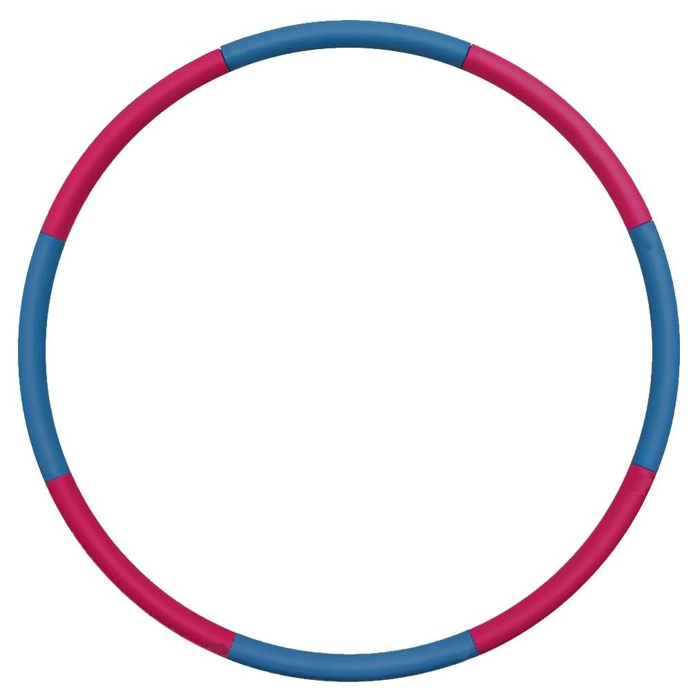 Hula Hoop Fitness weicher Reifen zum Abnehmen mit 8 abnehmbaren Abschnitten, ideal zur Gewichtsreduk