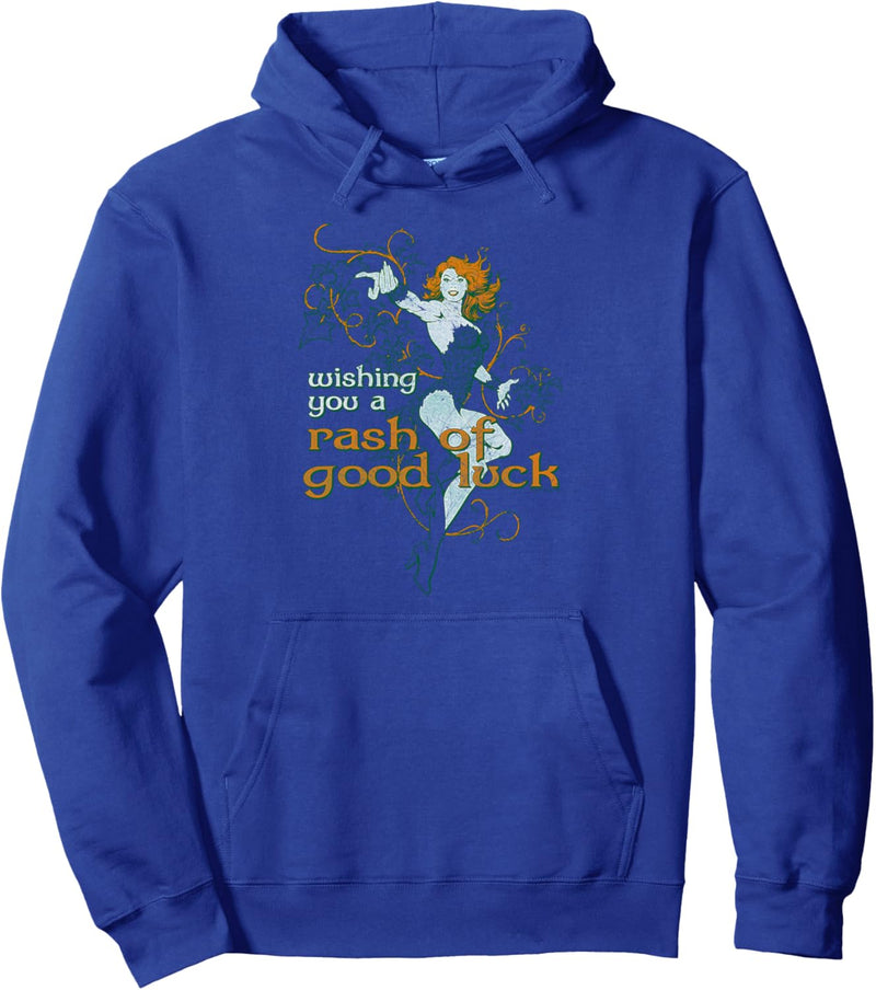 Batman Poison Ivy Rash of Good Luck Pullover Hoodie