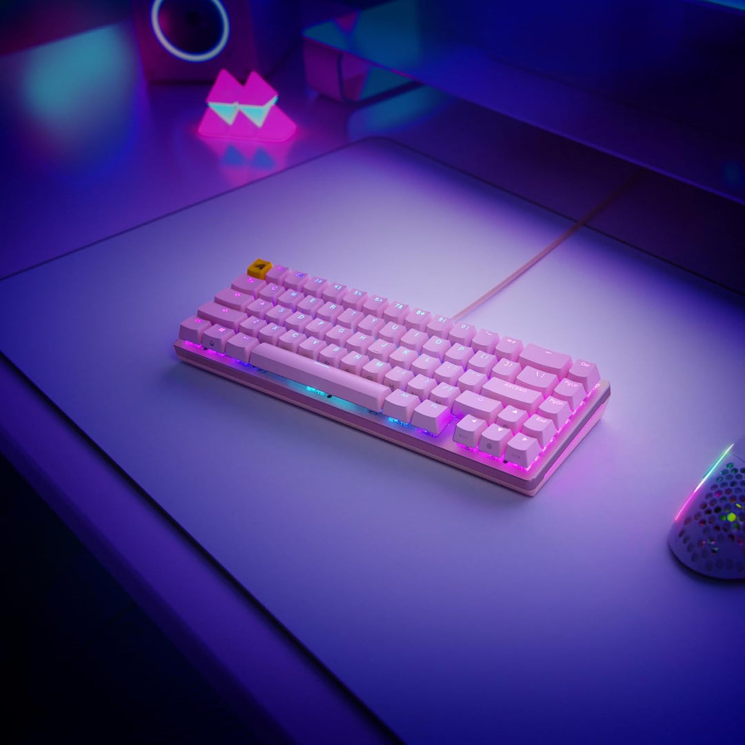 GLORIOUS Gaming GMMK 2 Compact (65%) - Mechanisches Gaming-Keyboard, Aluminiumrahmen, anpassbar, Dou