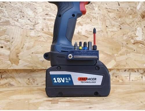 StealthMounts Bosch 18v Schwarz magnetischer Bit-Halter | Bit Organizer für Bohrer | Idealer Bit-Hal