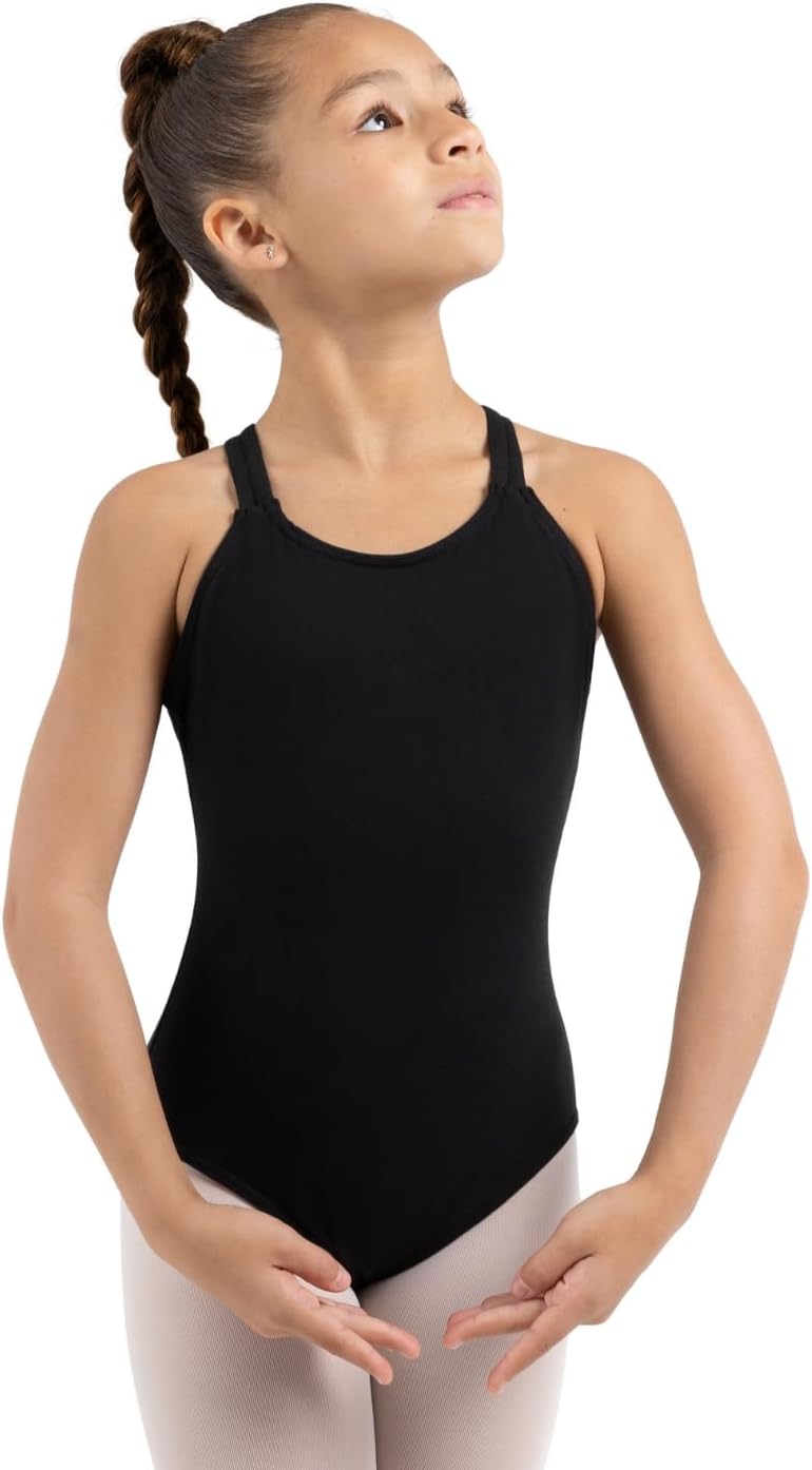 Capezio Damen Dance (Tanz) Classic Double Strap Camisole Leotard T Schwarz, T Schwarz