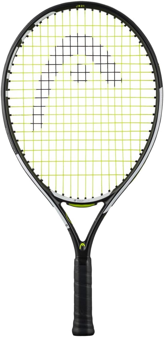 HEAD Ig Speed Junior 21 besaitet 200g Tennisschläger Weiss - Schwarz Griffstärke 4-6 Jahre, 4-6 Jahr