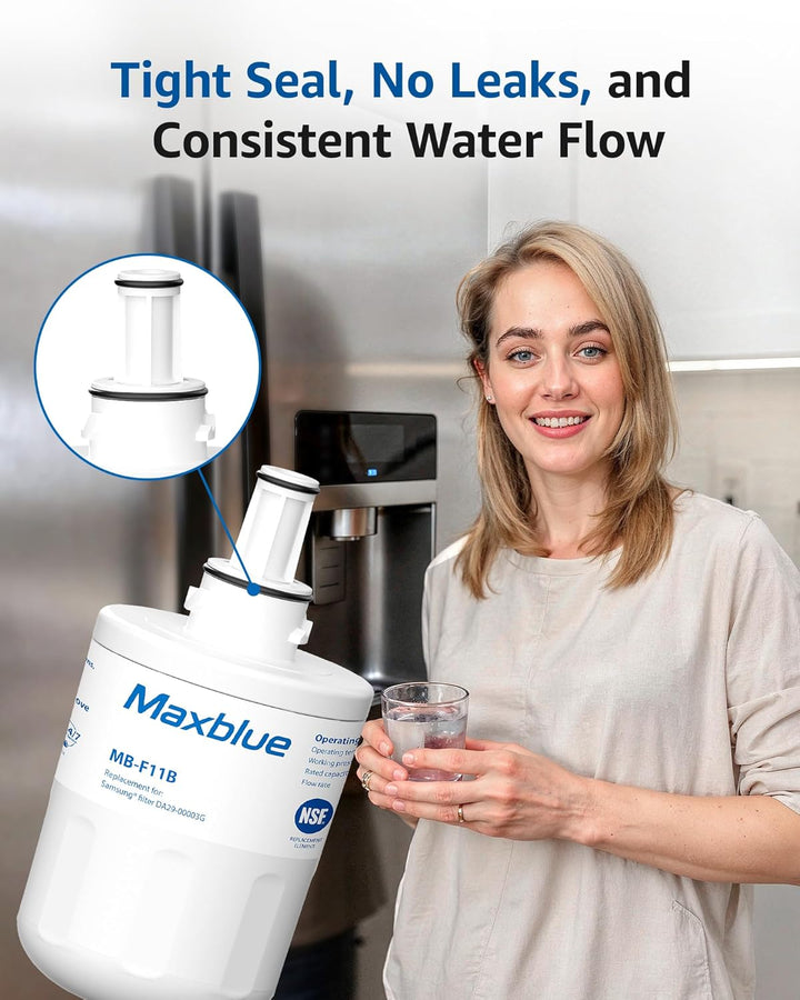 Maxblue DA29-00003G Kühlschrank Wasserfilter, Kompatibel mit Samsung® Aqua Pure Plus DA29-00003G, DA