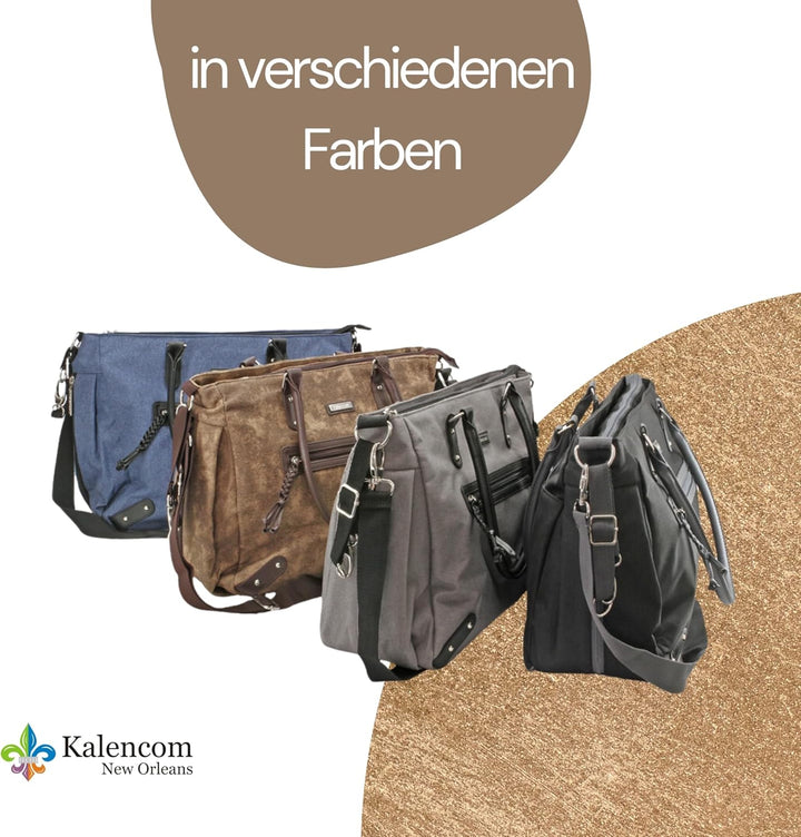 Kalencom Handtasche Umhängetasche stilvolle Baby Wickeltasche mit Wickelauflage, Aufbewahrungsbeutel