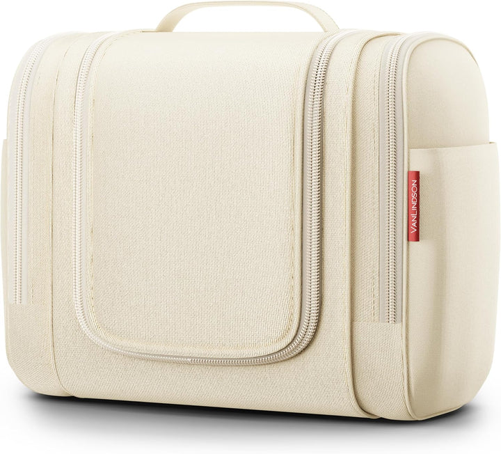 Kulturbeutel XXL [9 Liter Stauraum, Design 2025] - Kulturtasche, Kosmetiktasche Gross zum Aufhängen,