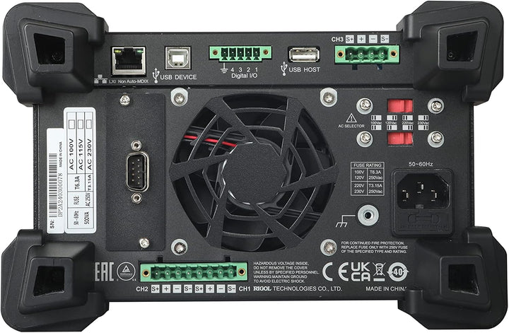 Rigol DP2031 DC-Netzteil, 3 Ausgangskanäle, 32V/3 A|32V/3A|6V/5A (10 A), max. 222W, geringe Ausgangs