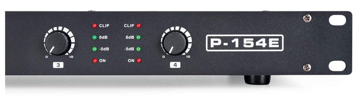 Pronomic P-154E MKII Endstufe - 4-Kanal Endstufe - Leistung RMS/4 Ohm: 4x 150 Watt - Besonders geeig