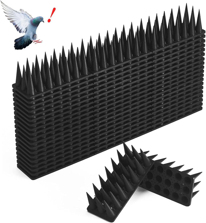 CIIC Taubenabwehr Spikes, 5.7 Meter Vogelabwehr Taubenschutz Taubenspikes Vogelschutz Kunststoff für