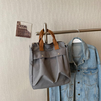 CORIOS Schultertasche Umhängetasche Damen Handtasche Canvas Tragetasche Multifunktionale Tote Beutel