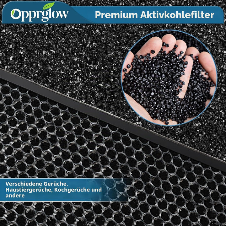 1 Stück FY2422/30 und 1 Stück FY2420/30 Ersatzfilter kompatibel mit Philips Luftreinigern der Serien