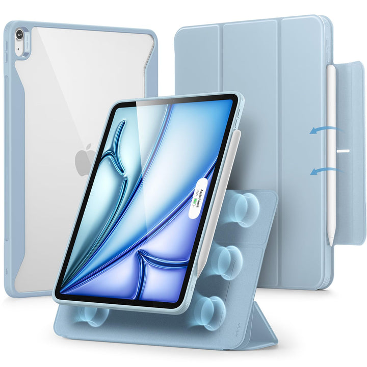 ESR für iPad Air 2022 Hülle, iPad Air 5 Hülle, iPad Air 4 Hülle 2020, 10,9 Zoll Case, abnehmbare mag