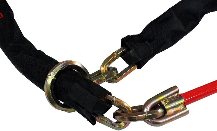 DoubleLock - Kettenschloss - Gliederkette lang SCM - Sicherheitsschloss - Stift - Strapazierbares Sc