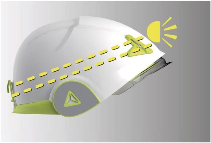 Bauhelm Typ Helm Dynamisches Design Sport ABS versenkbares Visier Kopf 53-64cm Rotor dielektrische D