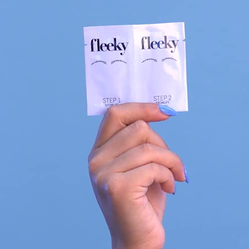 fleeky Browlift Sachets 1 ml - One shot Doppelkammer-Sachet mit 2-Phasen Augenbrauen Lifting Gel zum
