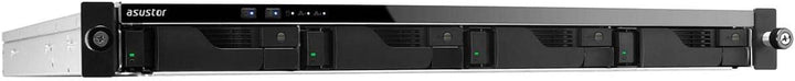 Asustor Lockerstor 4 AS6504RS 4 Bay NAS - 1U Rack Netzwerkspeicher Gehäuse, Quad Core 2.1GHz CPU, 8G
