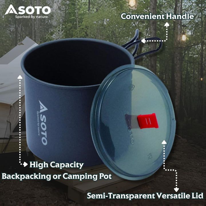 SOTO New River Pot 1000 ml 1000ml, 1000ml