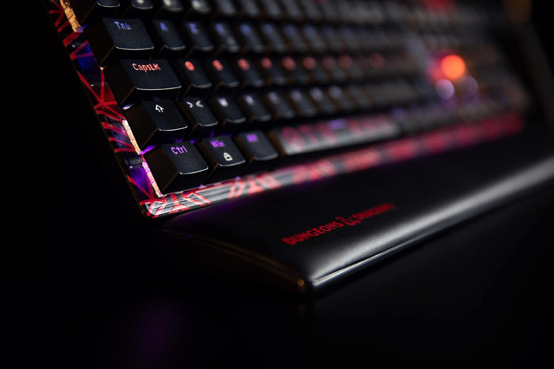 Konix Dungeons & Dragons Kabelgebundene mechanische Gaming-Tastatur AZERTY - Anti-Ghosting - 20 Lich