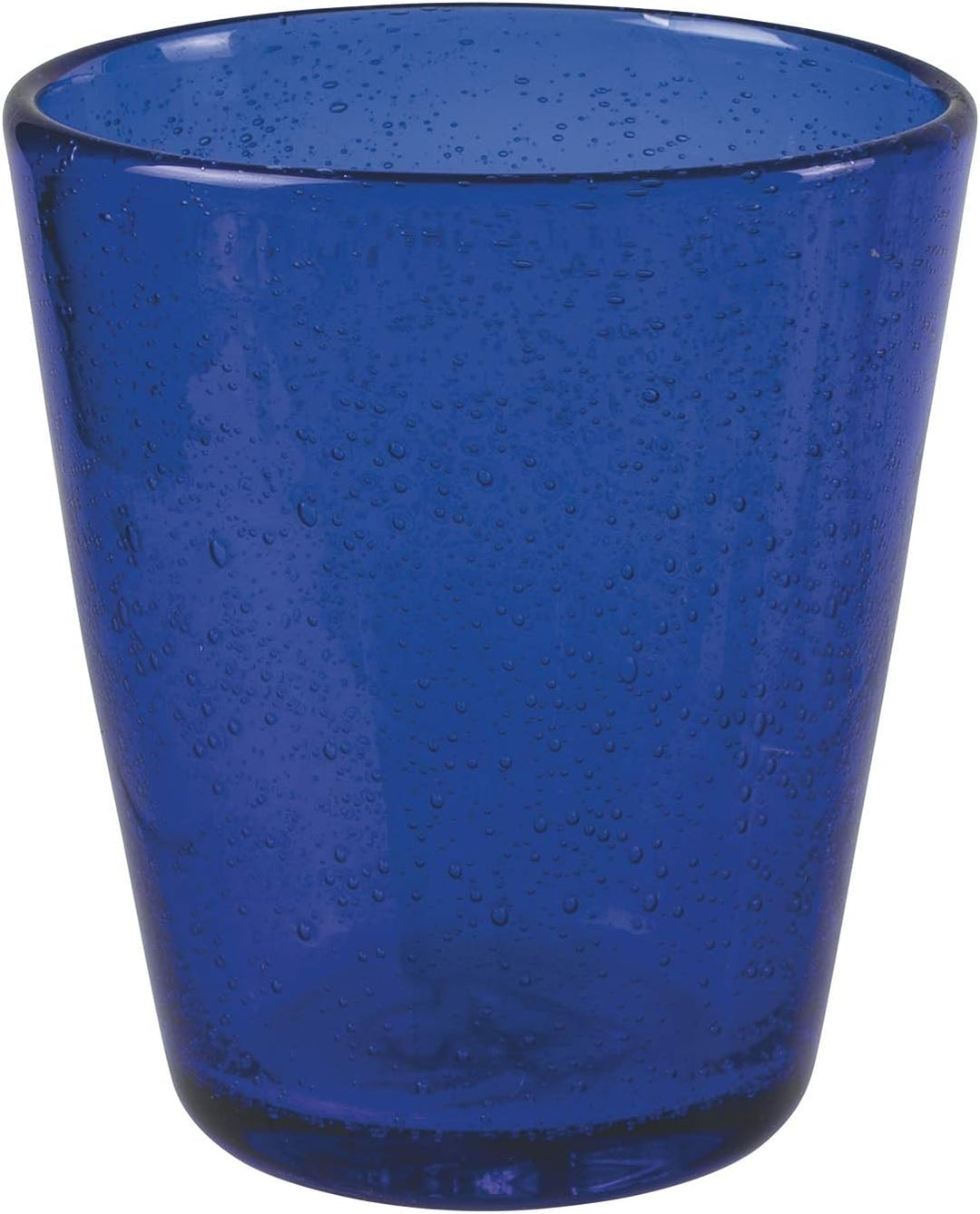 Villa d’Este Home Tivoli 5907746 Cancun/Marea Wasserbecher, 330 ml, mundgeblasen, Glas, Blaue Schatt
