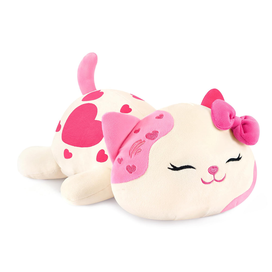 shownicer Plüschtier Katze Kuscheltier Stofftier Kawaii Katze Plüsch Kissen Spielzeug Kätzchen Plüsc