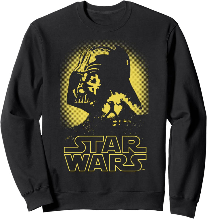 Star Wars Darth Vader Yellow Glow Sweatshirt