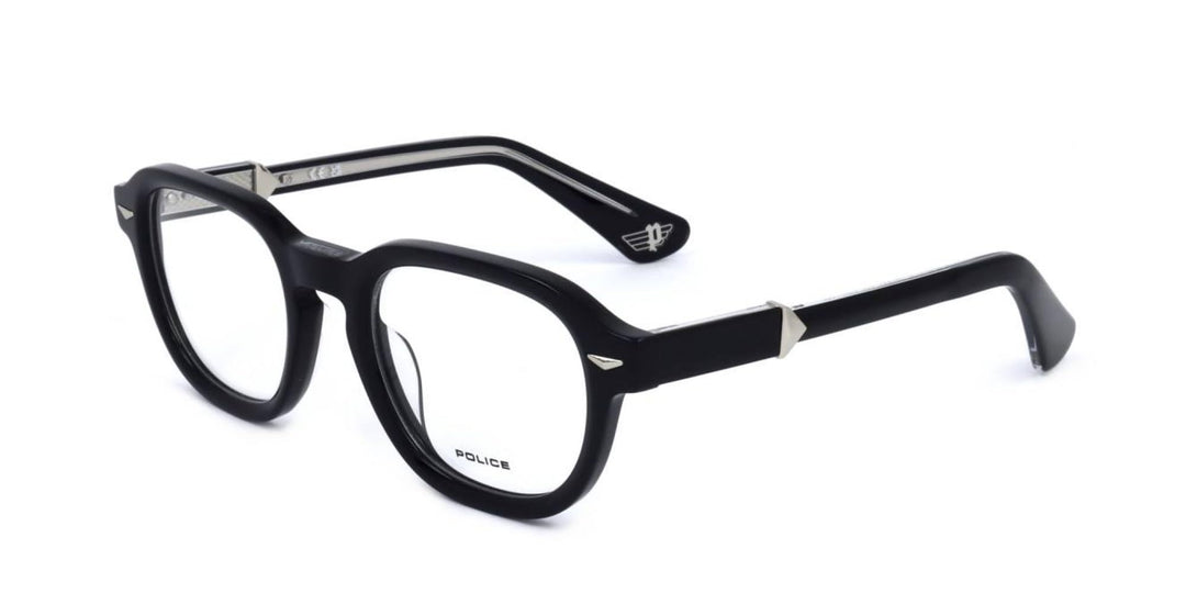 Police Herren Sonnenbrille 50 Shiny Black, 50 Shiny Black