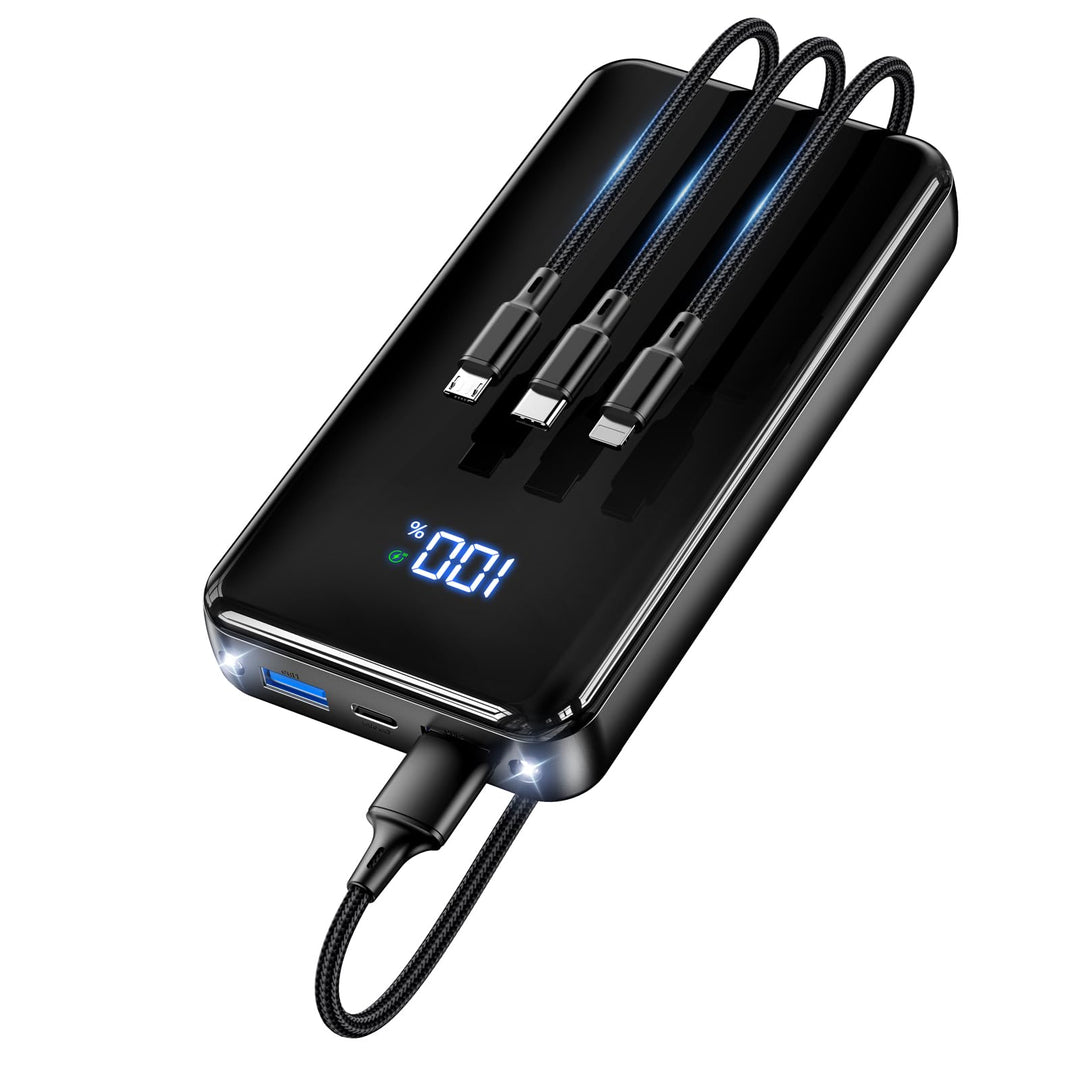 Power Bank,Klein 26800mAh Powerbank Schnellladefunktion 22,5W USB-C Tragbarer Externer HandyAkkus mi