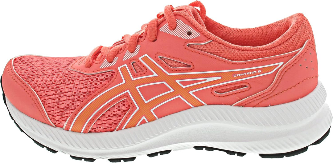 ASICS Contend 8 GS Sneaker, Indigo Blue/Sun Peach, 39 EU 37.5 EU Papaya Sommer Düne, 37.5 EU Papaya