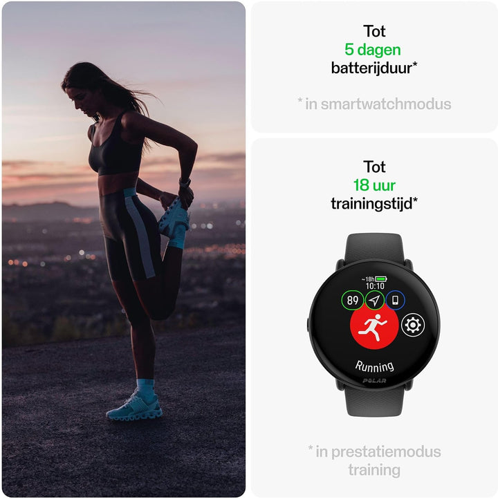 Polar Ignite 3 - Fitness- und Wellness-Smartwatch mit GPS, Schlafanalyse, AMOLED-Display, 24/7-Activ