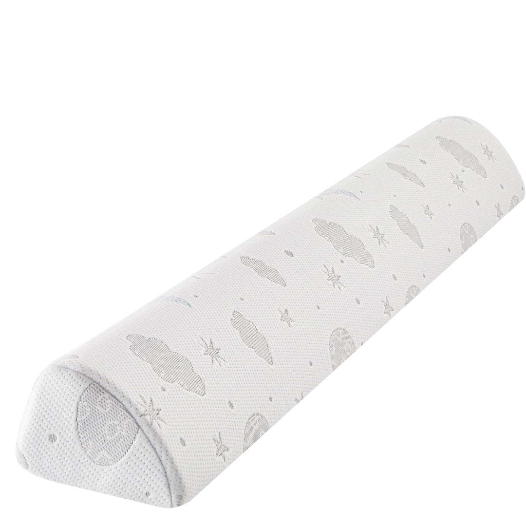 Rausfallschutz Kinderbett - Halb-Wassertropfen Schaumstoff-Schutz, Anti-Rutsch-Grip, Air-Layer-Bezug