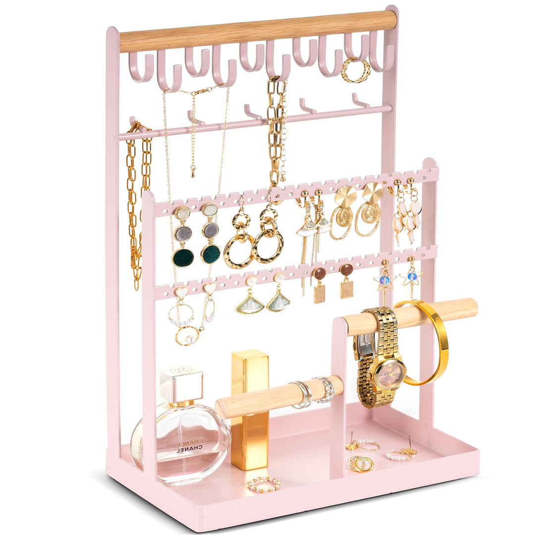 ProCase Schmuckständer Schmuckhalter für Ohrring Ohrstecker Ketten Schmuck Organizer Jewelry Ständer