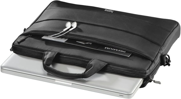 Hama Unisex Toronto Notebook Tasche (1er Pack) 13,3'' / 34 cm Schwarz, 13,3'' / 34 cm Schwarz