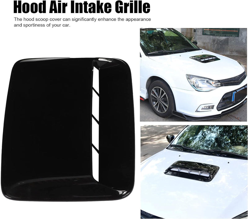 Universal Auto Hood Scoop Dekorativer Luftstrom Einlass Motorhaube Turbo Air Vent Trim Cover für den