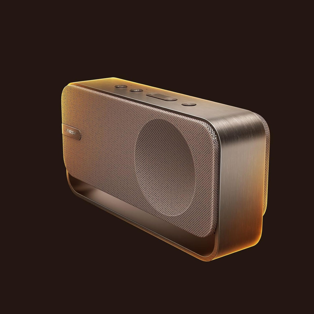 Bose SoundLink Home Lautsprecher, Premium, tragbarer und kabelloser Bluetooth-Regal-Lautsprecher, bi