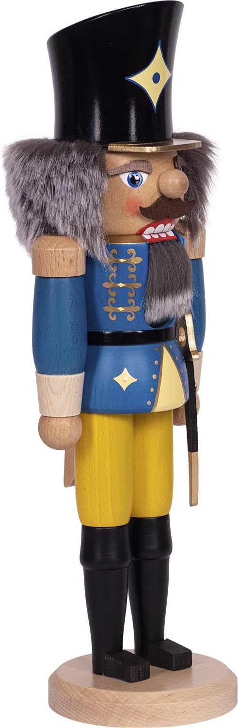 Saico Nussknacker, Holz, blau, 29cm